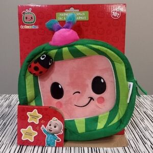 Cocomelon Plush Harness Backpack with Removable Tether